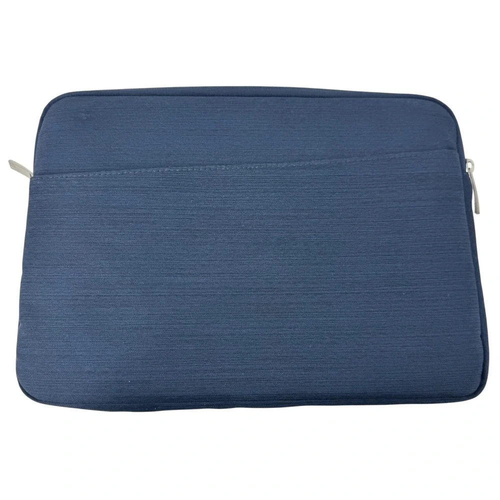 Lacdo Navy Blue Laptop Sleeve Case Padded‎ Pouch Bag for Notebook Computer